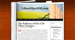 Desktop Screenshot of lifeonmarshill.com