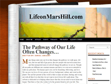 Tablet Screenshot of lifeonmarshill.com